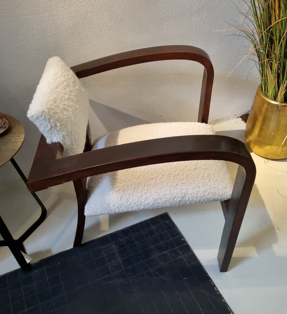 Image 2 of 2x vintage design armchairs