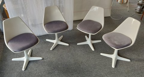 4 x  Maurice Burke voor Arkana Furniture eetkamer stoelen