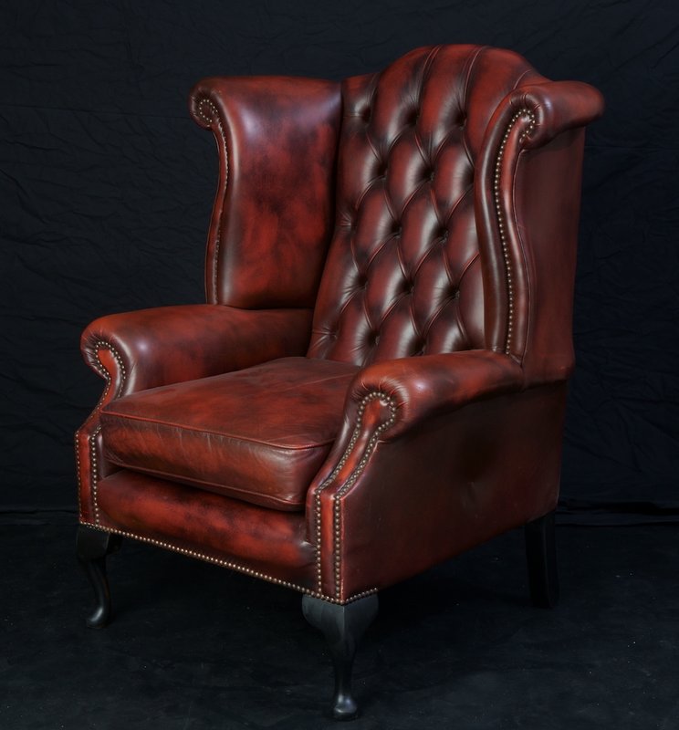 Engelse Chesterfield fauteuil
