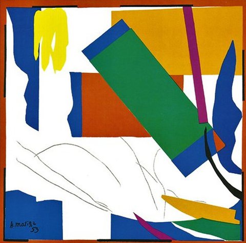 Henri Matisse - Les Oceans uit 1953