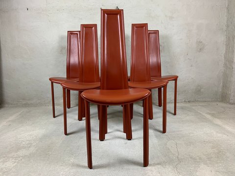 6x Arper dining room chairs