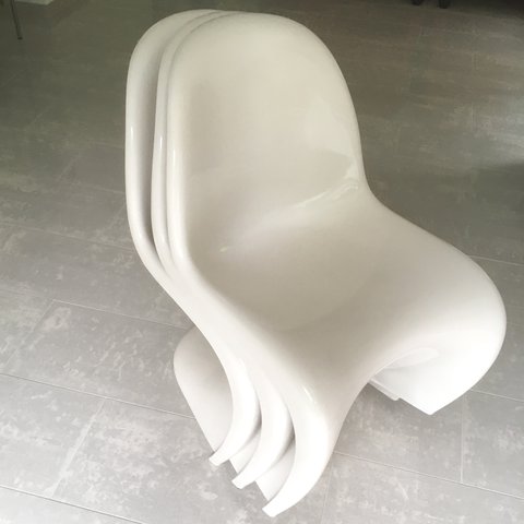 3x Herman Miller Panton Chair