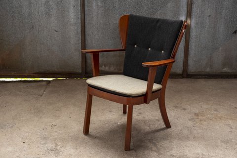 Canada Lounge Chair von Christian E. Hansen, von Fritz Hansen, 1944, Dänemark