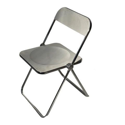 Castelli Plia lucite folding chair