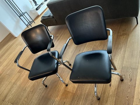 2x Fana office chair by Paul Schuitema