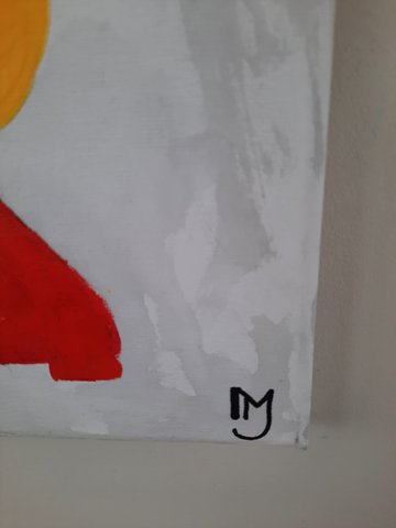 Marie-Jeanne van de Velde- "Mondriaan meets Miro"