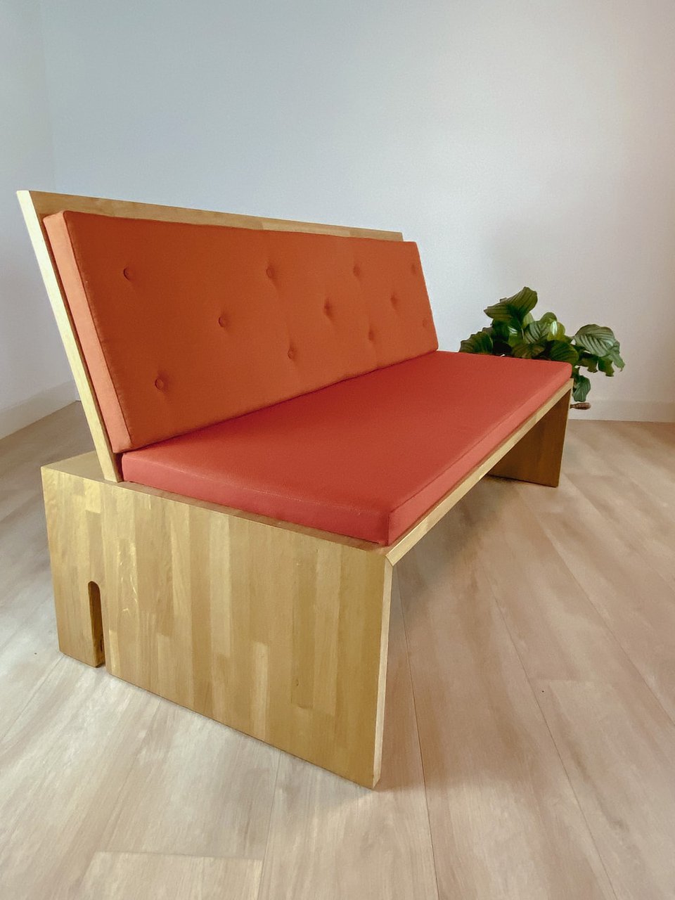 Oak design sofa from Sweden (reserved) image 1