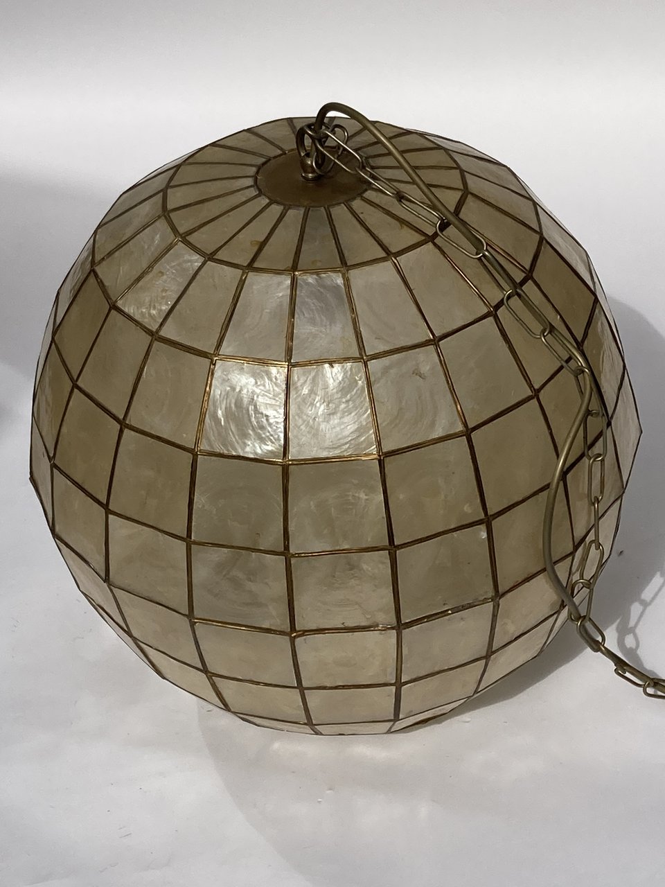 Image 7 of Feldman Capiz shell lamp