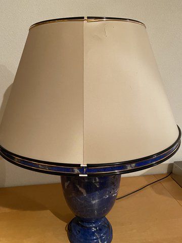 Paolo Marioni lamp with porcelain base