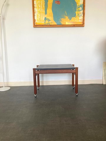 Midcentury Danish teak side table