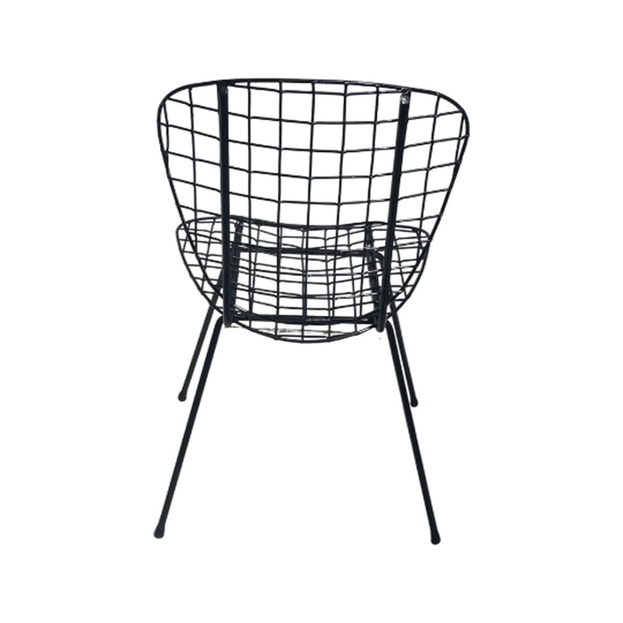 retro wire chair