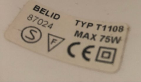 Belid pendant lamp T1108