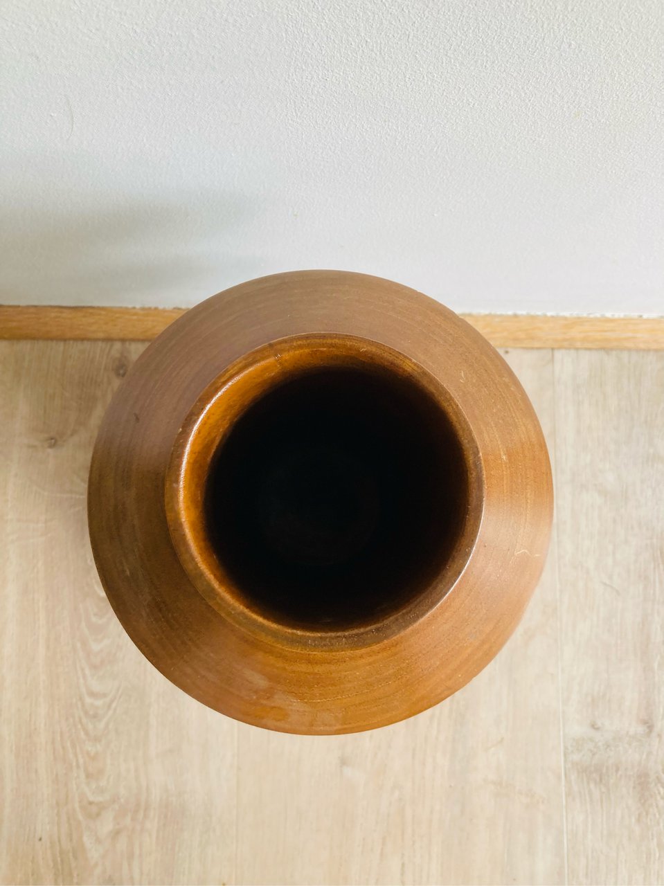 Vintage Danish wooden vase image 3