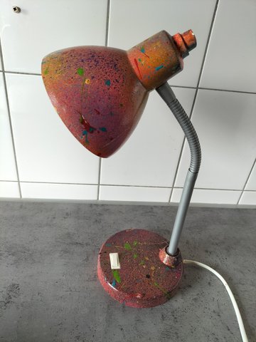 Graffiti lamp