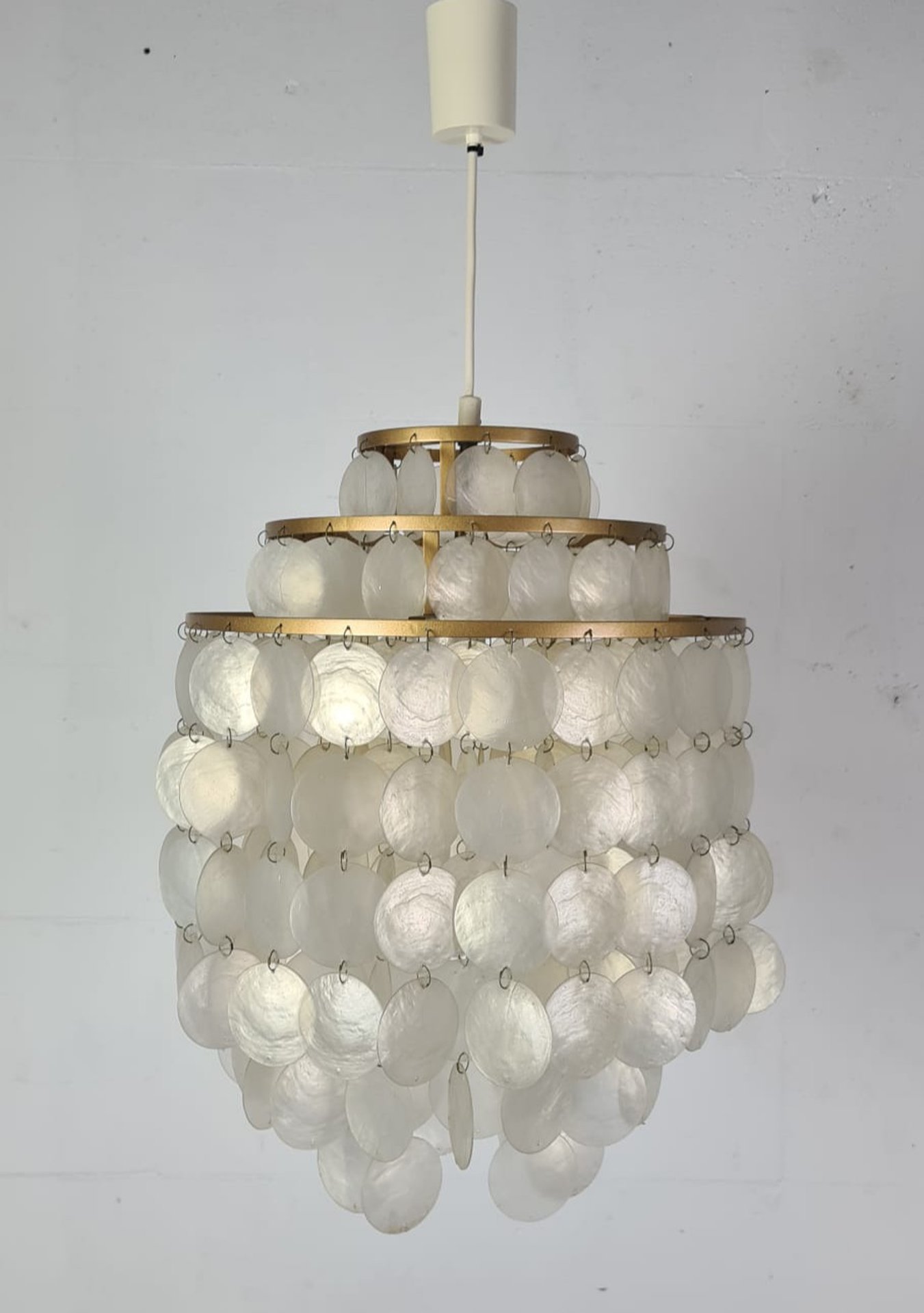 Vintage schelpen lamp | 229