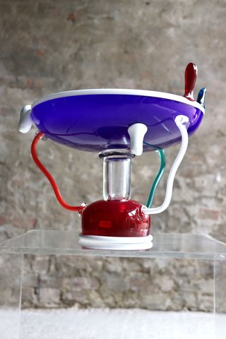 Memphis Milano Sol bowl by Ettore Sottsass
