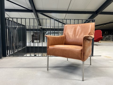 Design On Stock Limec fauteuil cognac