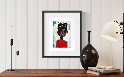 Jean Michel Basquiat - Self Portrait