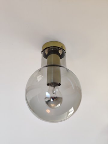 3x Raak globe plafondlamp