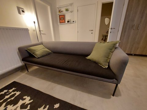 Ferm living Turn sofa 3 zit lichtgrijs-donkergrijs