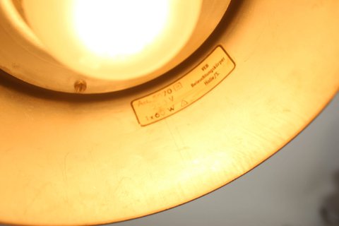 VEB Beleuchtungskörper Halle wandlamp