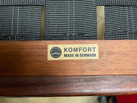 2 x  70’s chairs Komfort Design Denmark