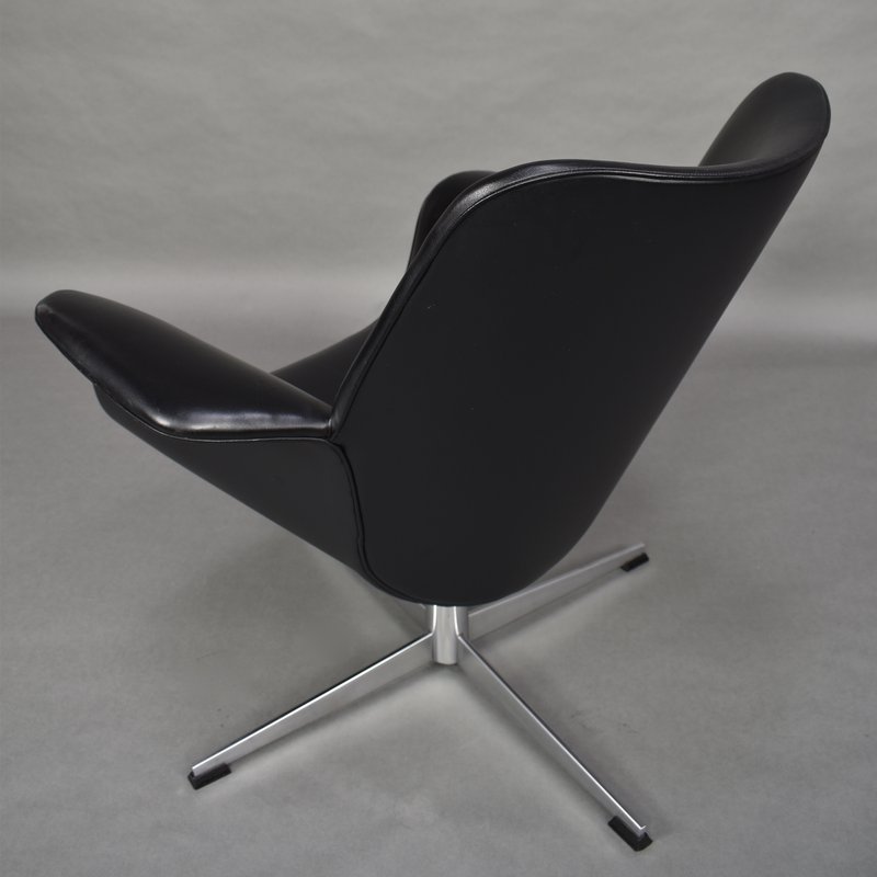 Topform executive swivel arm chair netherlands, circa 1950