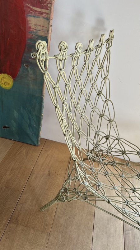 Marcel Wanders for Cappellini Knotted Metal Chair