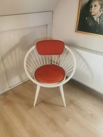 1 Yngve Ekström circle chair 1960