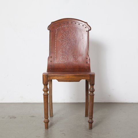 Vintage church chair