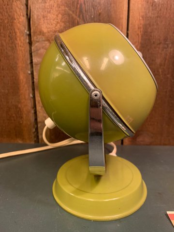 Vintage groene bollamp
