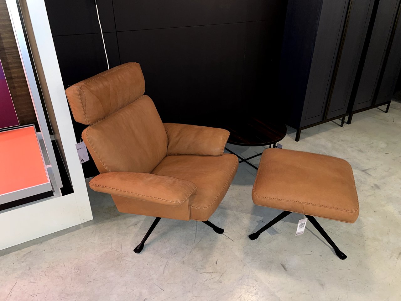 Image 3 of De Sede Ds-31/111 armchair & De Sede Ds-31/105 footstool