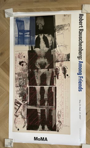 MoMA poster R. Rauschenberg