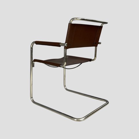 2x Vintage Linea Veam Italy stoelen, set