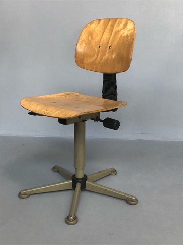 Vintage stoel 1989 BIMA industrieel