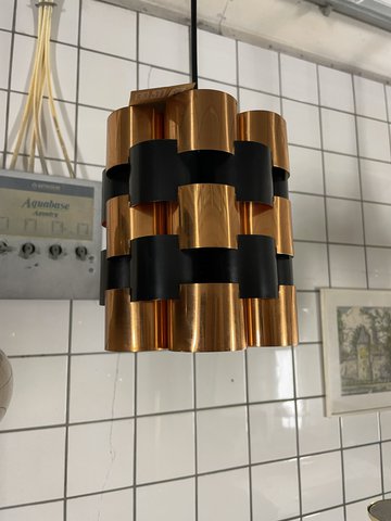 copper hanging lamp Werner Schou
