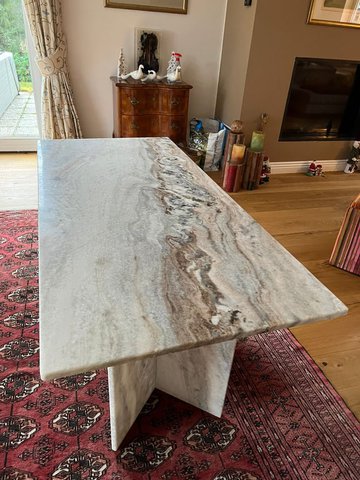Table en marble Italian 1970