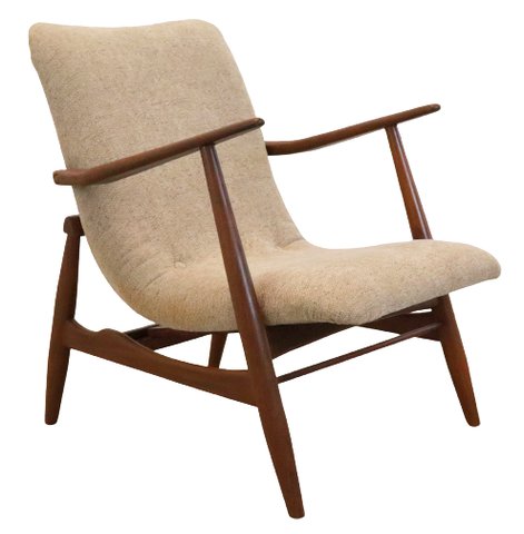 Vintage fauteuil 'Riel' stoel easy chair