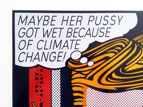 Jack Vissers - Maybe her pussy got wet because of climate change! - offset, gesign.123/125