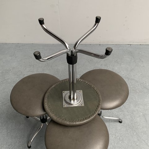Set/4 Brabantia stools - Netherlands 1970s