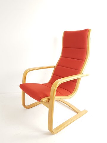 Yngve Ekström for Swedese armchair orange