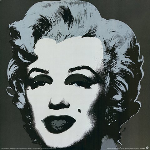 Andy Warhol - Kleurenoffset    Marilyn Monroe  uit 1967