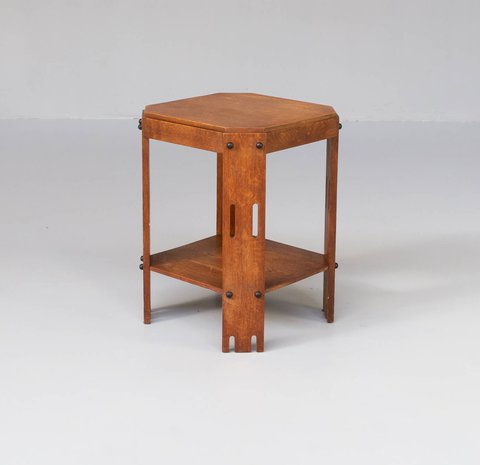 Speelman Rotterdam oak side table
