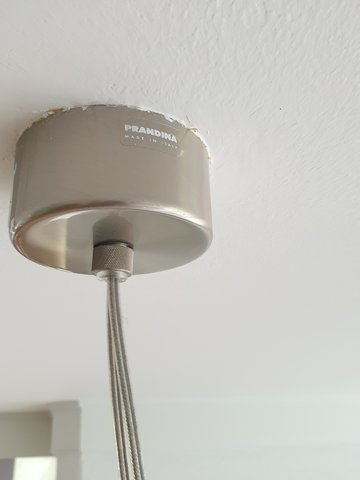 2x Prandina hanglampen