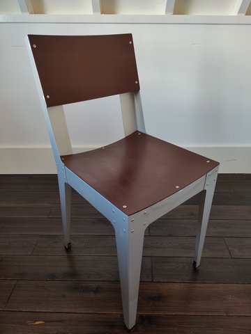 Piet Hein Eek tafel + twee stoelen