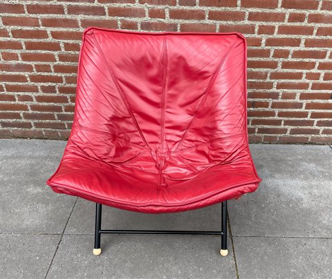 Vintage Molinari design fauteuil