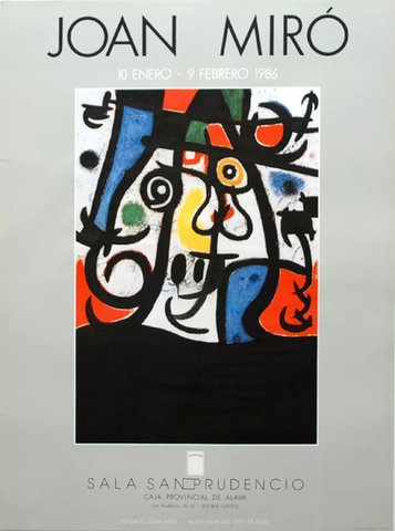 Joan Miro----Sala San Prudencio from 1986