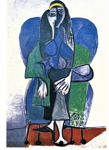 Pablo Picasso---------Femme Vert