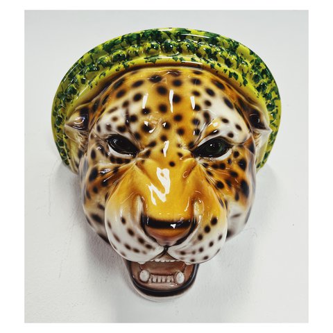 Wall Shelf Leopard Ceramic