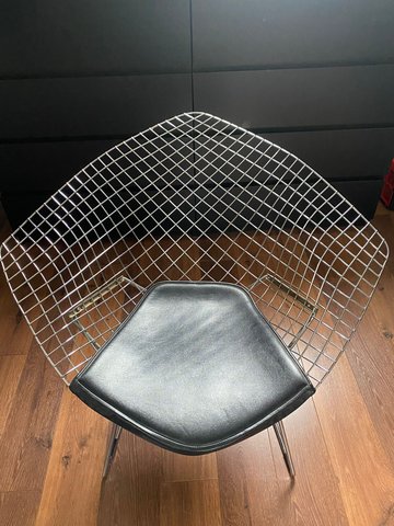 2x Harrie Bertoia Little Diamond easy chair